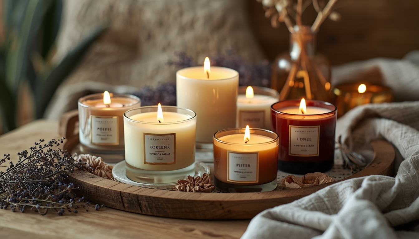 Aromaterapija z dišečimi svečami Flixeronchex